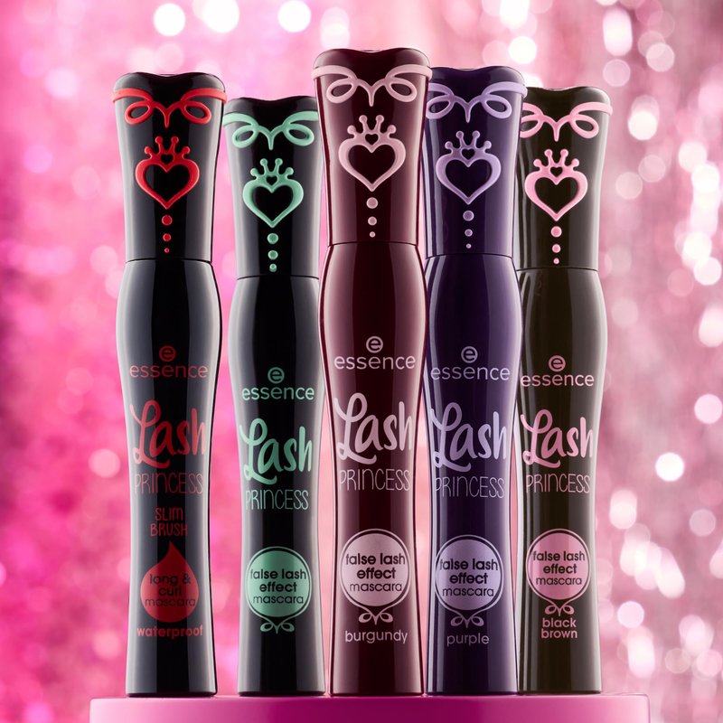 essence | Lash Princess False Lash Effect Mascara Burgundy | Volumizing & Lengthening Mascara with Conic Fiber Brush | Vegan & Cruelty-Free (Pack of 3)