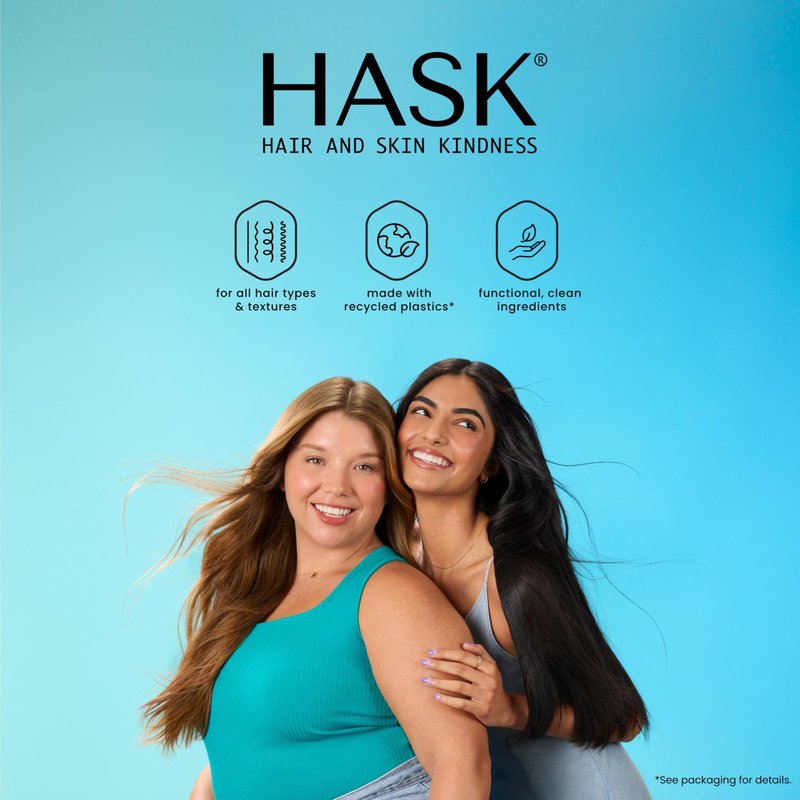 HASK Biotin Boost Thickening Dry Shampoo – Absorbs Oil, Adds Volume & Lift, Strengthens Strands, No Sulfates or Parabens, Cruelty-Free – 8.1oz