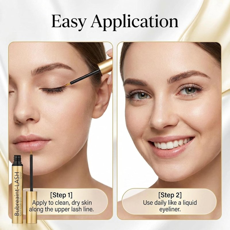 Lash & Brow Enhancing Serum - Peptide & Vitamin Infused for Fuller Lashes - Ophthalmologist Tested | 4 ML/0.14 Fl Oz