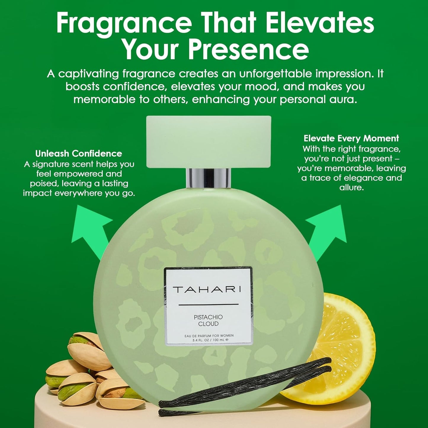 TAHARI Cloud Eau de Parfum for Women - Sweet & Seductive Long-Lasting Fragrance | 3.4 fl. oz / 100 mL