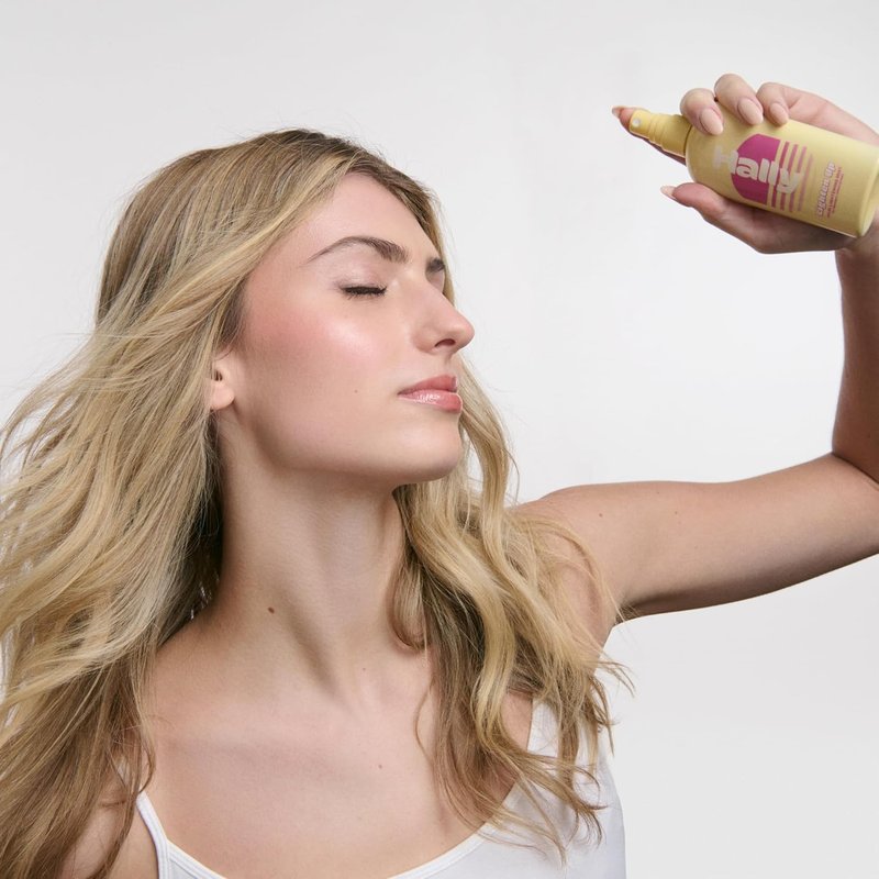 Hally Hair Lighten Up - Blonde Hair Lightener Spray | Gradually Lightens 2-3 Shades | Vegan & Ammonia-Free - 3.4 oz