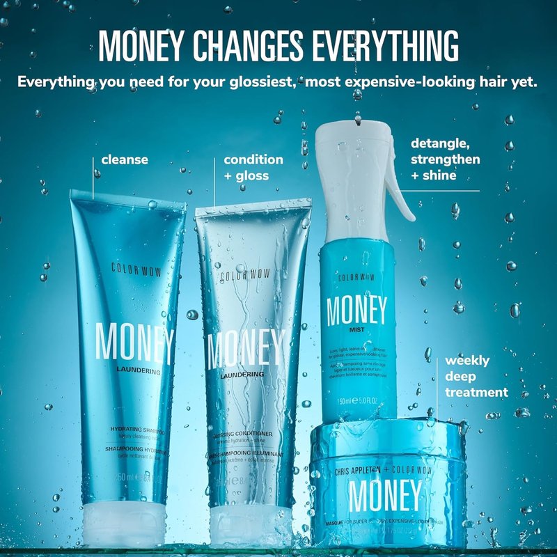 Color Wow Money Mist - Luxe Leave-In Conditioning Treatment for Glossy, Silky Hair | Moisturizes & Defrizzes