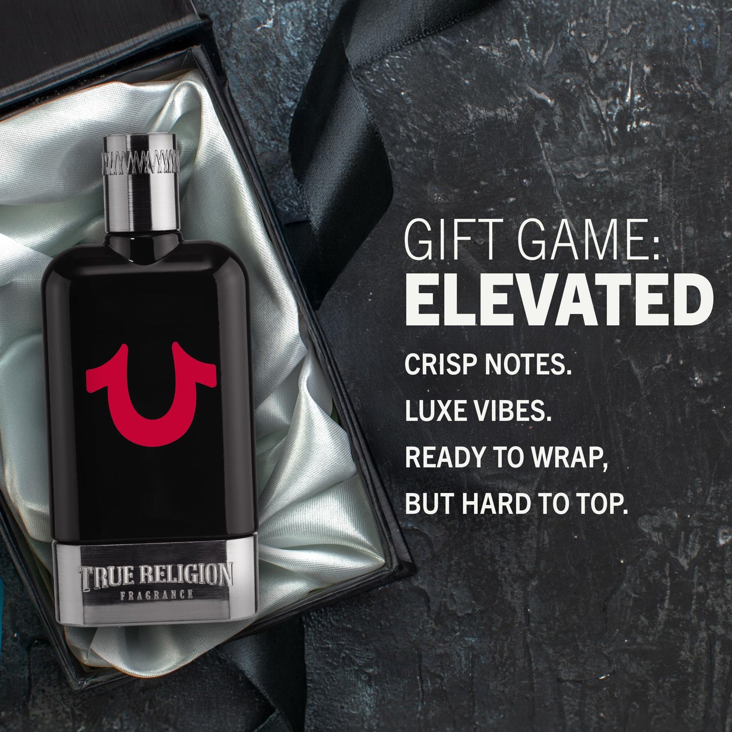 True Religion for Men - Cologne - fresh, woody, wearable for any occasion - citrus, bergamot, aquatic, marine, spicy, orange blossom, rosemary, coumarin, cedarwood, oriental, aromatic