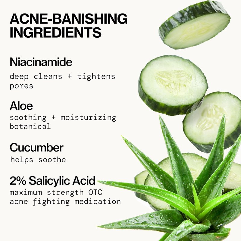 Pacifica Bacne Warrior Spray - Salicylic Acid Acne Treatment with Niacinamide & Aloe | 6 Fl Oz