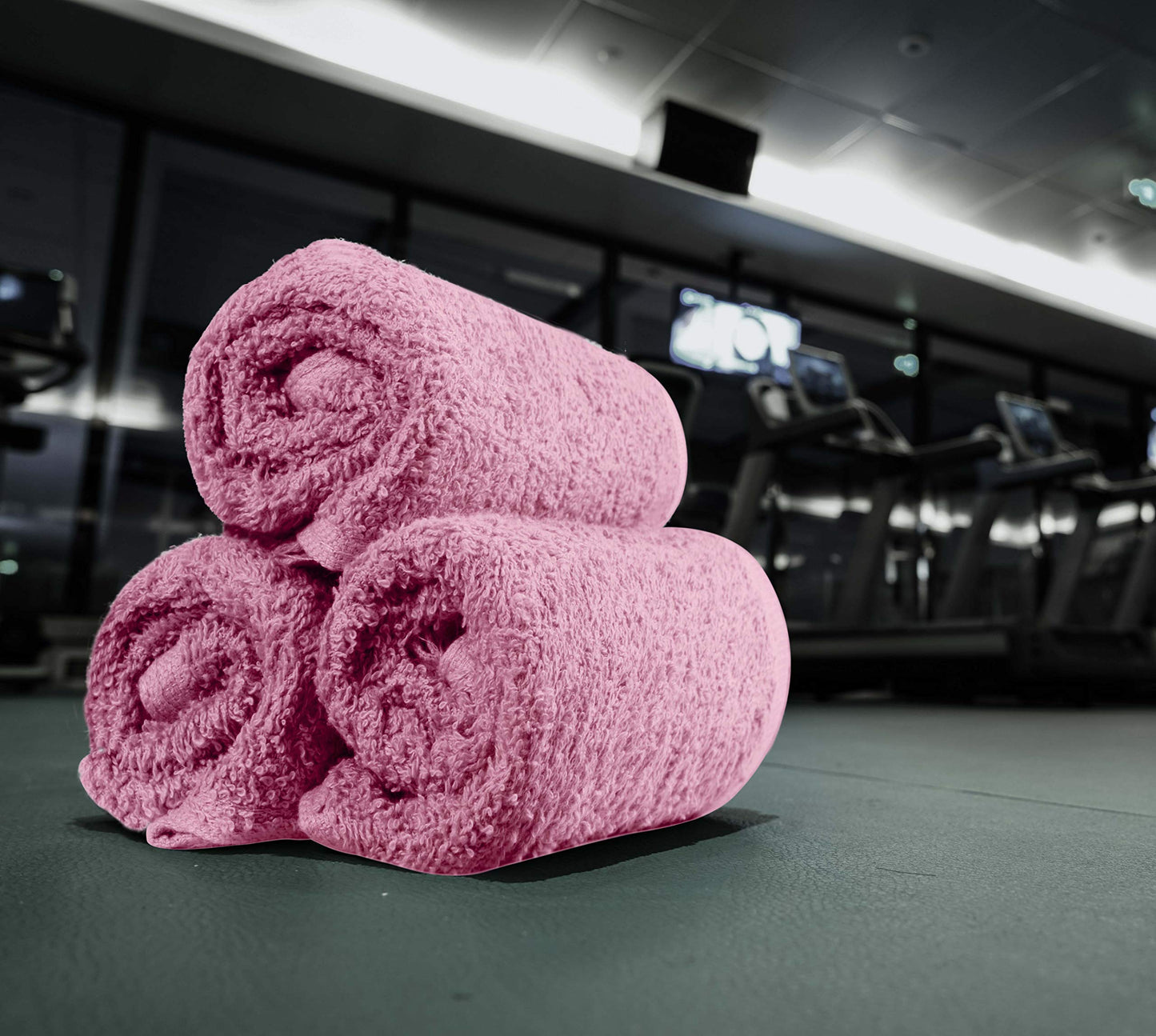 Utopia Towels 60 Pack Cotton Washcloths Set, 100% Ring Spun Cotton, Premium Flannel Face Cloths, Highly Absorbent and Soft Feel Fingertip Towels, Pink