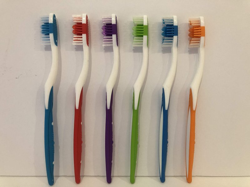 Ora-Zen 6pcs Each Firm Adult Toothbrush