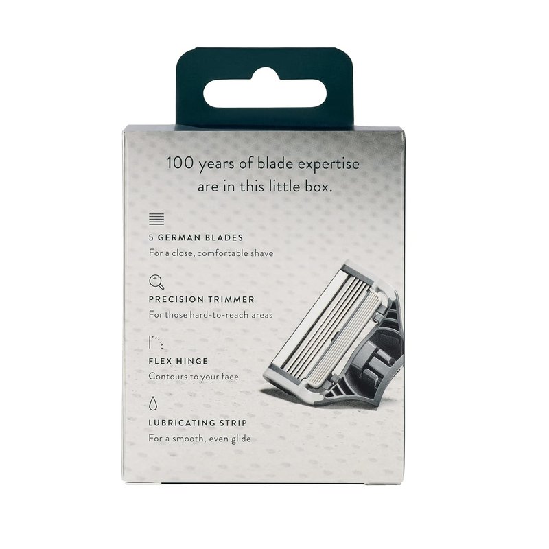 Harry's Razor Blades - Durable Travel Case with 4 Blades | Water-Friendly Design