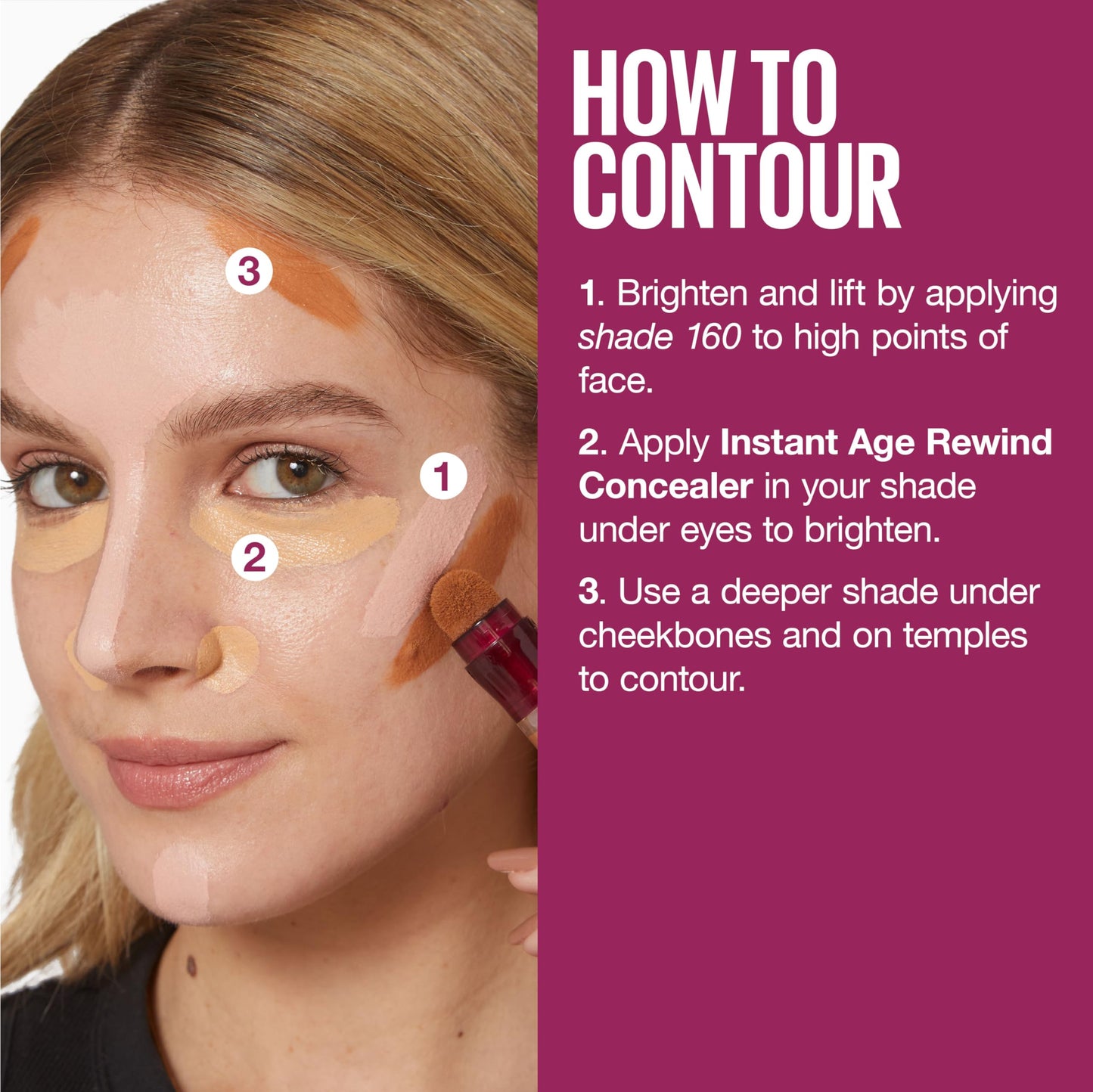 Maybelline Instant Age Rewind Eraser Dark Circles Treatment Multi-Use Concealer, 115, 1 Count (Packaging May Vary)