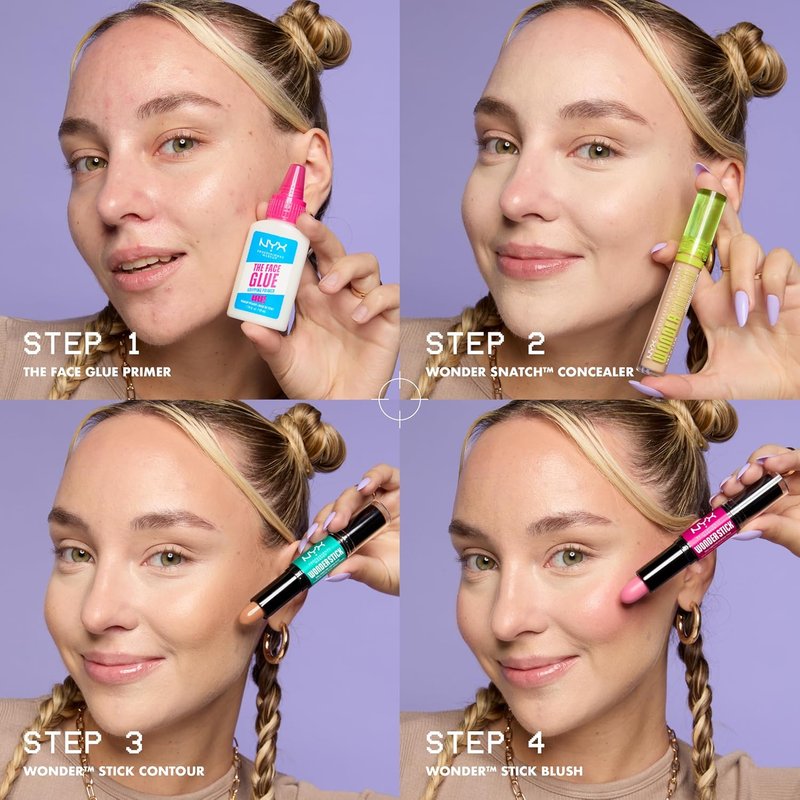 NYX PROFESSIONAL MAKEUP Wonder Snatch Concealer - Brightening, Lifting Full Coverage | 24HR Wear, Vegan - Vanilla