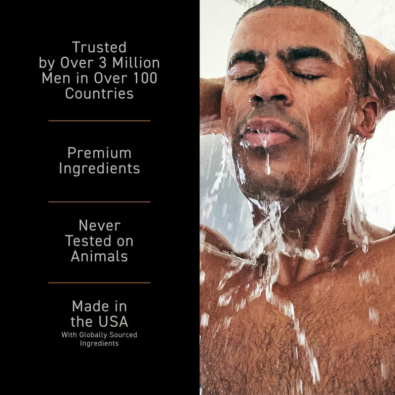 Brickell Men's Daily Revitalizing Hair Care Routine, Shampoo and Conditioner Set For Men, With Pro-Vitamin B5, Aloe, and Tea Tree Oil, Strength and Volume Enhancing Conditioner, Gift Set