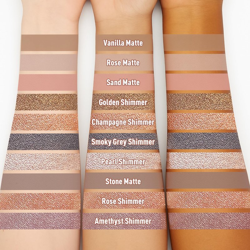 FV Matte Cream Eyeshadow Stick, Waterproof, Long-Lasting Cream Shadow, High Pigment Easy to Apply Eyeshadow Makeup, Stone Matte