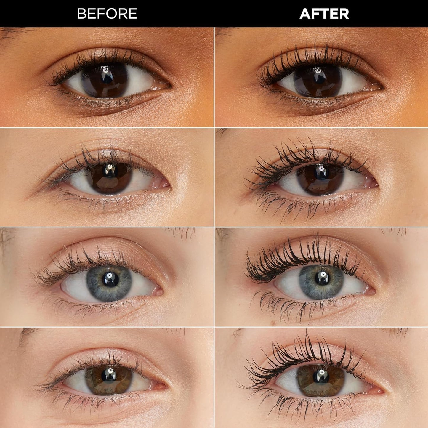 Skiennix Tubing Mascara for Mature Women - Volume & Length, Waterproof Formula | Includes Eyelash Curler (20ml)