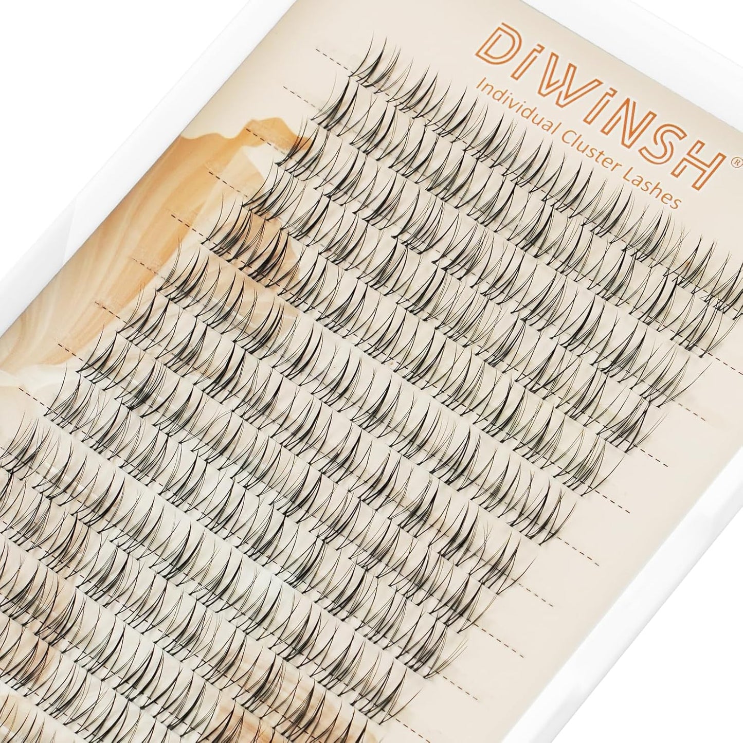 Wispy Lash Clusters - 140pcs 10mm Short Individual Eyelash Extensions | Soft Thin Invisible Band