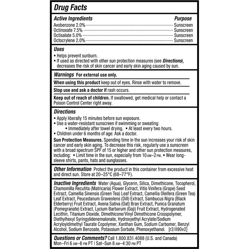 Paula's Choice RESIST Daily Hydrating Fluid Face Moisturizer with SPF 50 Sunscreen, Face Sunscreen for Oily Skin, Chamomile & Vitamin E, UVA/UVB Protection, Fragrance-Free, TSA Friendly, 2 Fl Oz