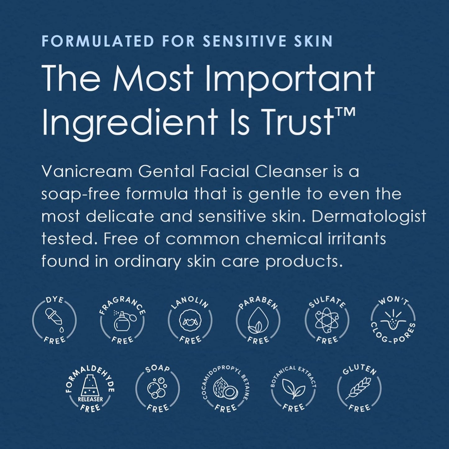 Vanicream Moisturizing Skin Cream - Fragrance & Gluten Free | Soothes Sensitive, Irritated Skin | 4 Ounce (Pack of 12)