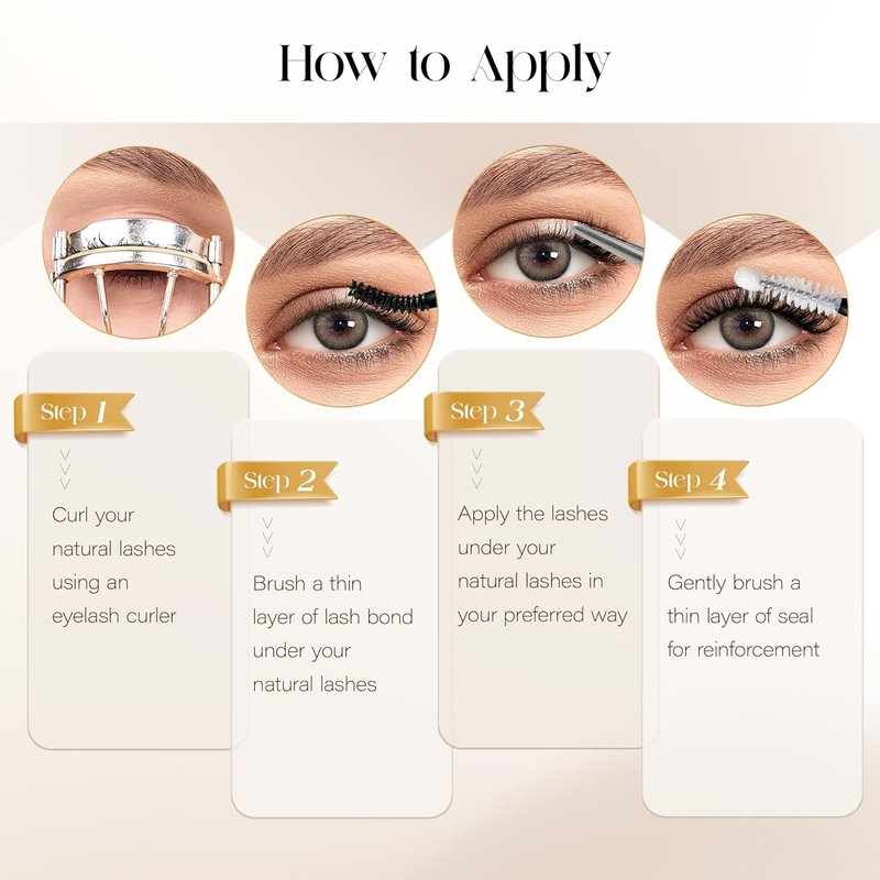 Lash Clusters - 108 Pcs 3D Curl Individual Eyelash Extensions | Wispy Volume 10-16MM for DIY Home Use