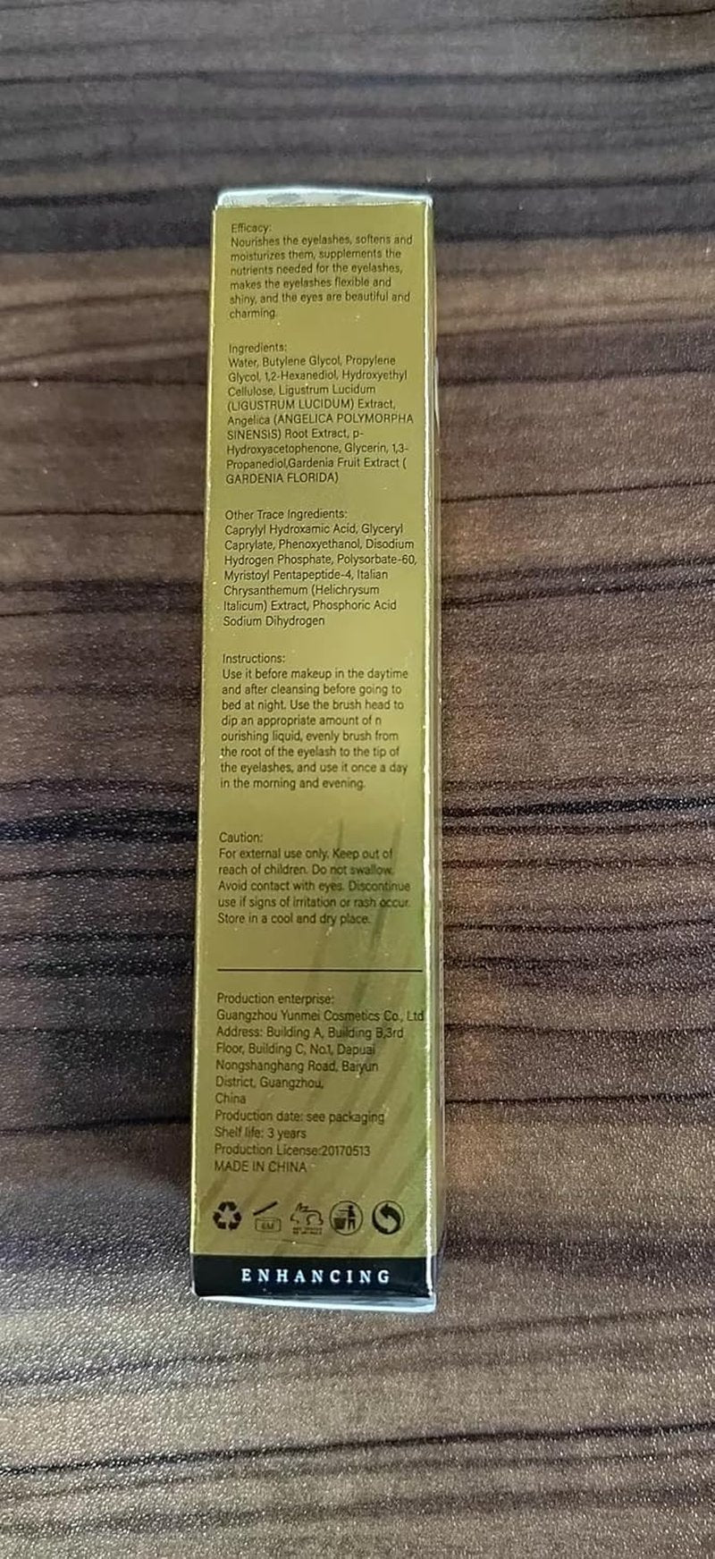 Eyelash Growth Serum - Nourishing Formula for Longer, Fuller Lashes | 4ML Gold