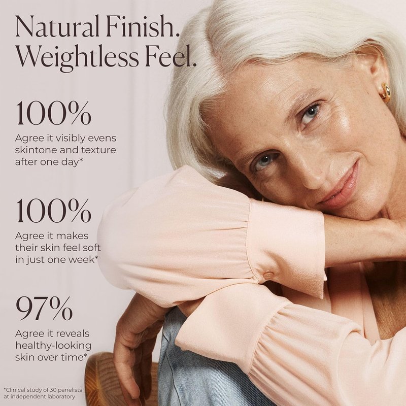 Laura Mercier Tinted Moisturizer - Natural Dewy SPF 30 | 24HR Hydration, Buildable Coverage, Improve Skin Tone