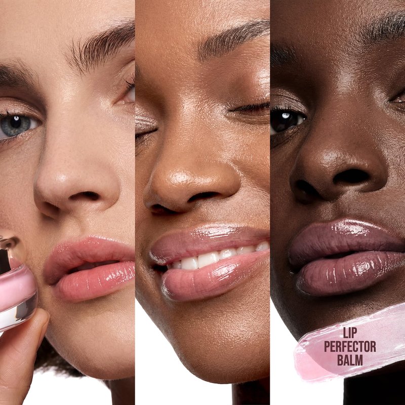 SINART Lip Perfector Balm. Hydrating Gloss Lip Balm for Dry Lips. Non-Sticky Lip Care & Repair with Coconut Oil & Jojoba Oil. Day & Night Use 0.14 oz