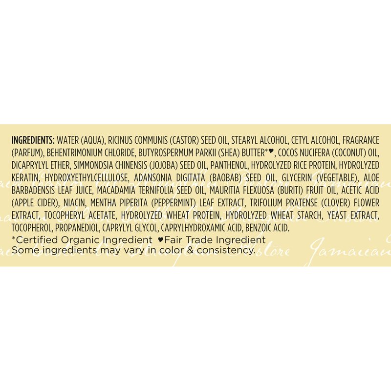 SheaMoisture Leave In Conditioner, Jamaican Black Castor Oil to Soften, Detangle & Reduce Breakage, 20 oz