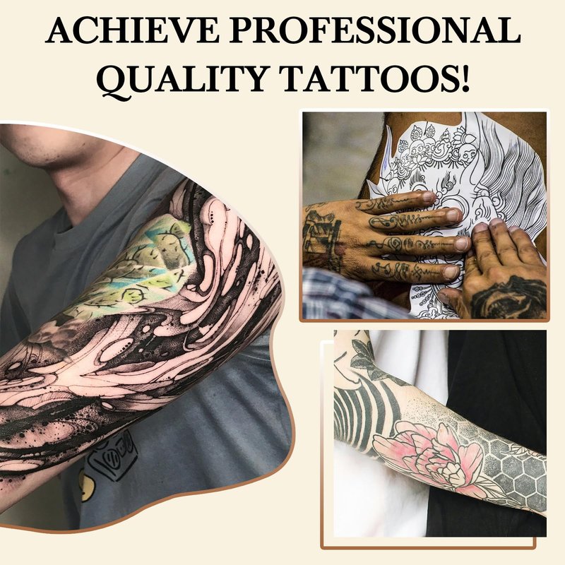 Pjordo Tattoo Stencil Transfer Gel Solution : for Transfer Stickers Paper, Tattoo Supplies Accessories for Tattoo Artists & Beginners