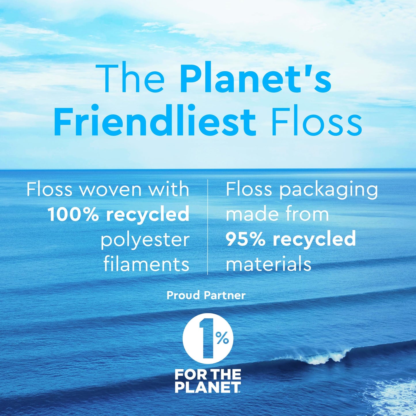 Smile Expanding Floss, Premium Woven Waxed Dental Floss, Natural Mint, Soft on Teeth & Gums, Expands to Grip Plaque, PTFE & PFAS Free, Cruelty Free (2-Pack, 30 Yards Each)