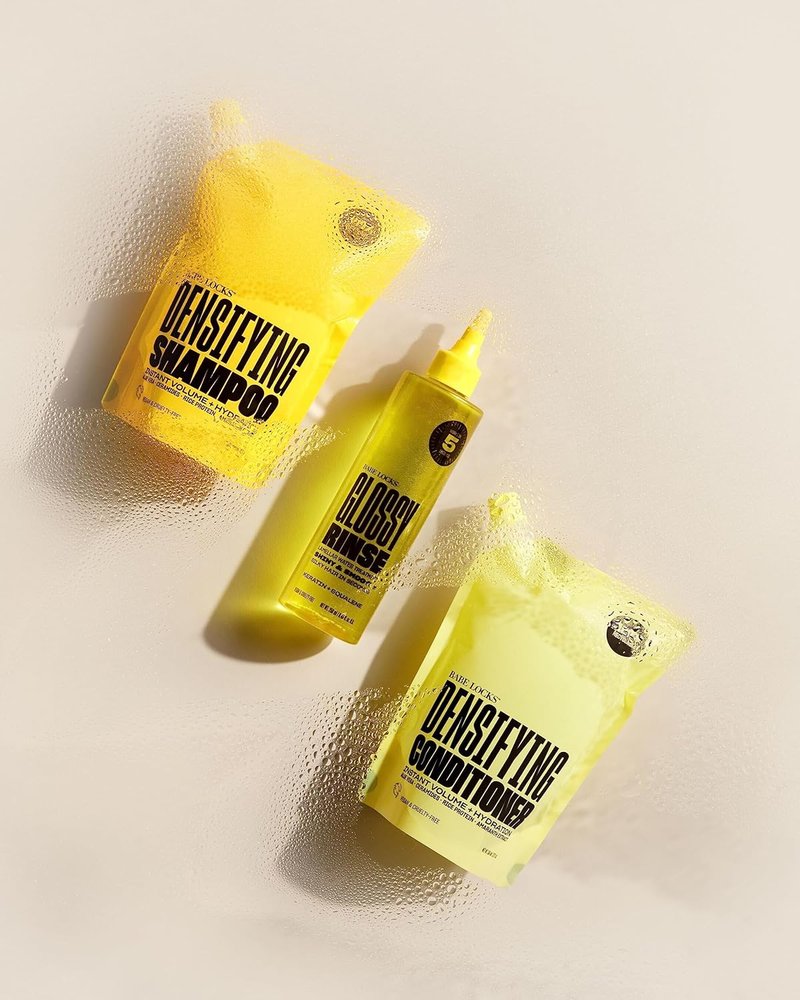 BABE ORIGINAL Babe Locks Glossy Rinse Treatment for Shine, Promotes Hydration, In-Shower Lamellar Water Hair Mask