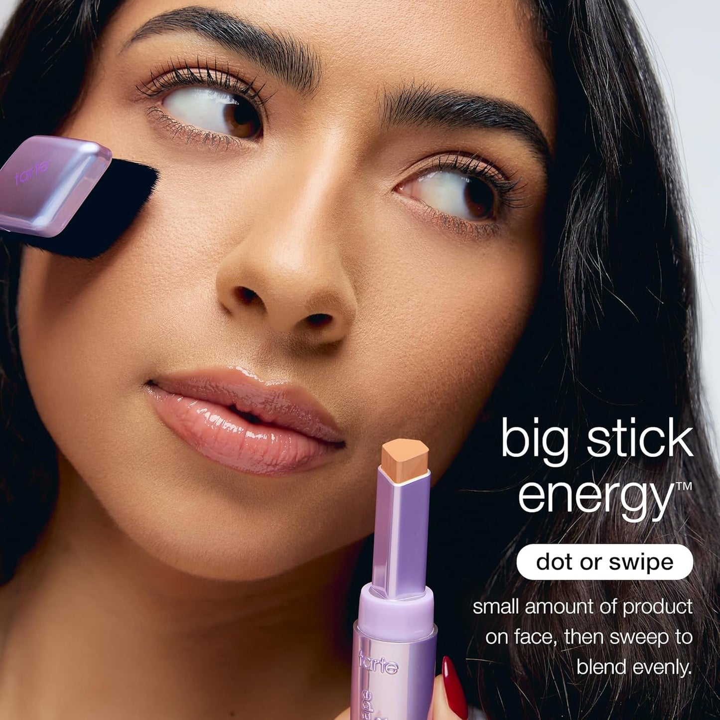 Tarte Shape Tape Concealer Stick Brush - Blendable Coverage for Dark Circles | Vegan & Cruelty-Free