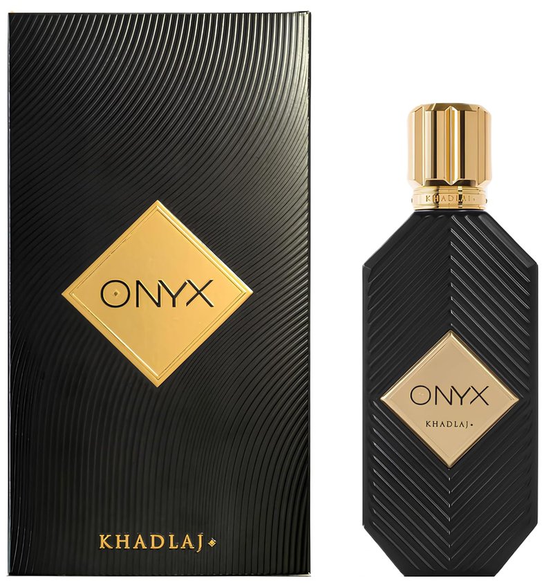 Khadlaj Onyx Gold Eau de Parfum Spray - Long-Lasting Aromatic Fragrance for Unisex | 3.4 Ounce (100ml)
