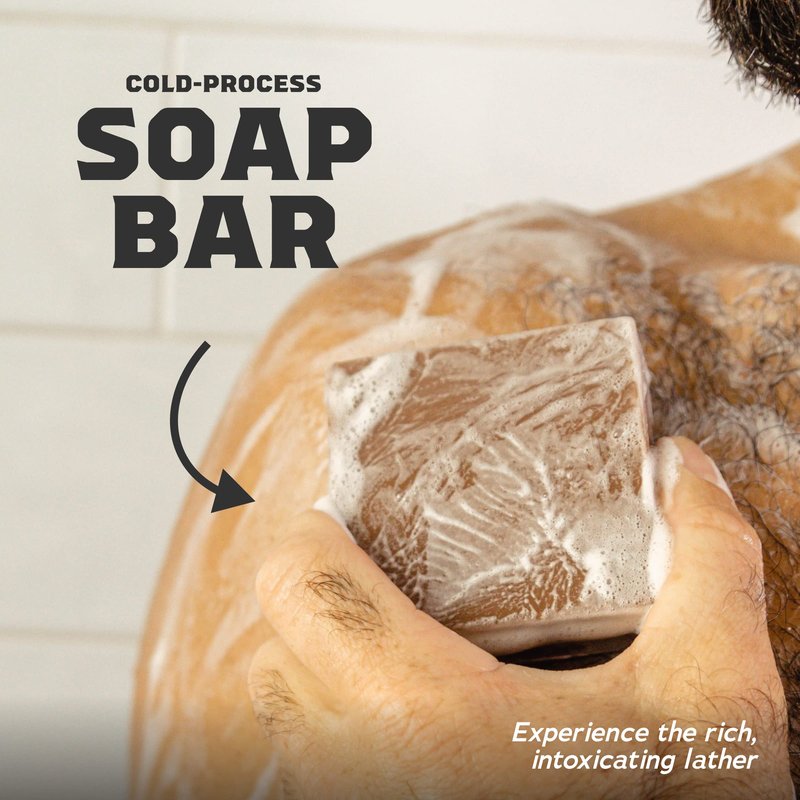 Dr. Squatch Natural Bar Soap for Men - Cold Process Soap with No Harsh Chemicals - Wood Barrel Bourbon, Gold Moss, Bay Rum & Cool Fresh Aloe (5 oz, 4-Pack)