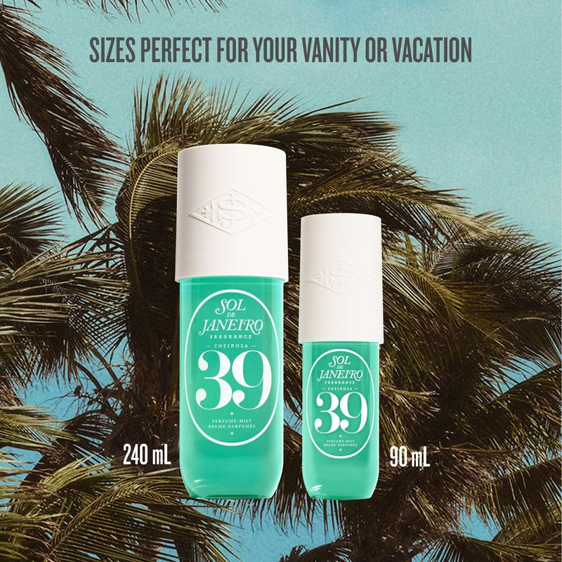Sol de Janeiro Cheirosa 39 Limited Edition Hair & Body Fragrance Mist Travel Size 90mL/3.0 fl oz.