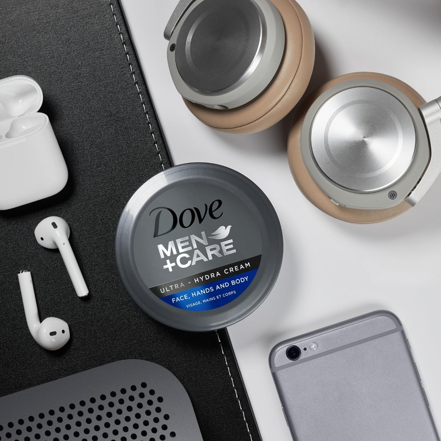 Dove Men+Care Ultra Hydra Cream - Lotion, 3-in-1 Advanced Skin Care for Men, Face Cream, Hand & Body Lotion for Dry Skin, 2.53 Fl Oz (Pack of 24)