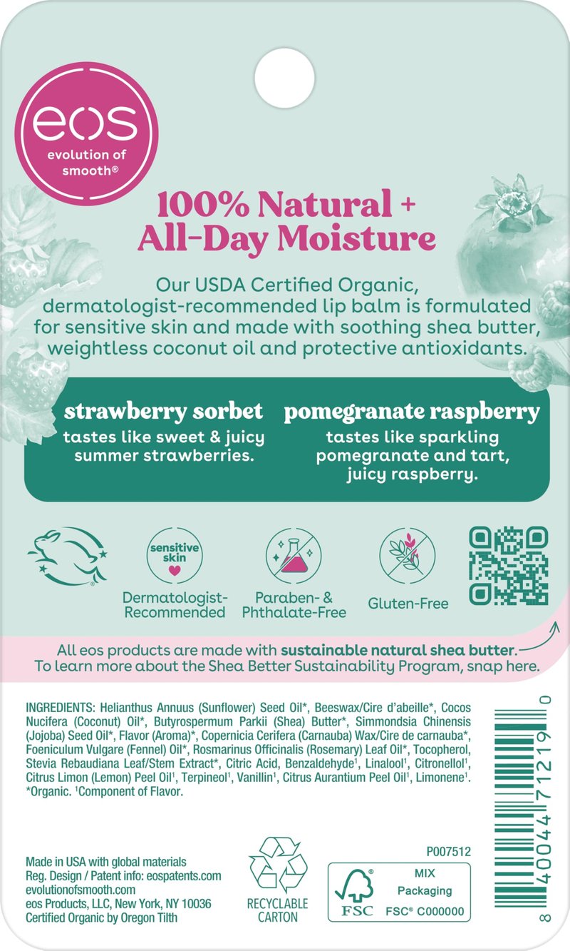 2 Pack Stick- Pom Rasp/Strawberry Sorbet