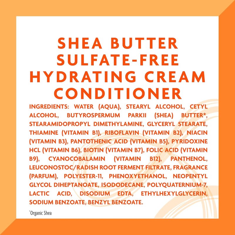 Cantu Shea Butter Hydrating Cream Conditioner - Moisturizes Natural Hair | 13.5 Ounce