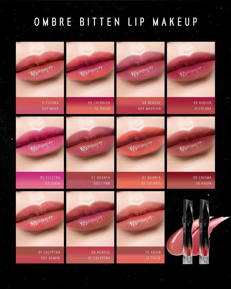 TIMEPHORIA Stellar Dust Lip Stain 11 Futura, Transfer-Proof &Smudgeproof Lip Gloss, Rose Brown Tinted Glossy Finish, High-Pigment Vibrant Color, Hydrating Lightweight Long-Lasting Lip Makeup for Women