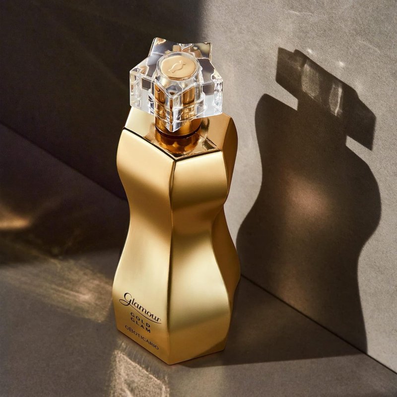 O Boticário Glamour Gold Eau de Toilette - Long-Lasting Sweet Floral Perfume for Women | 2.5 Ounce