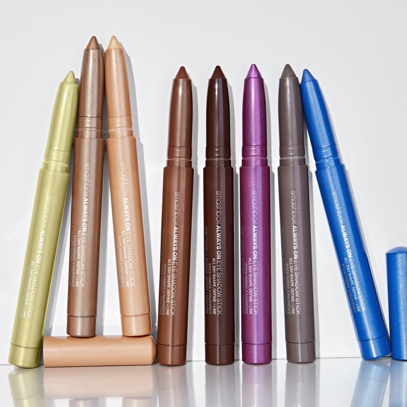 Smashbox Always on Eyeshadow Stick | Eye Shadow Stick with Precision Tip that Shapes, Defines & Lines Eyes for Bold Looks with Creamy Color | Stone Fox