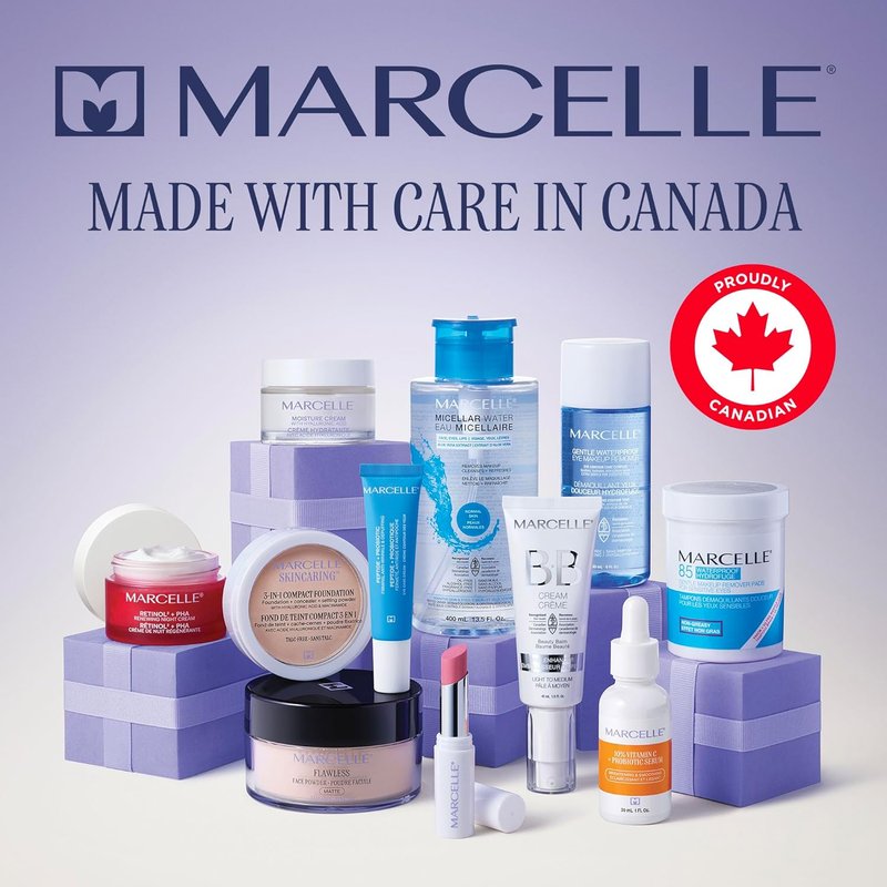 Marcelle Micellar Water - Gentle Makeup Remover for Normal Skin with Aloe Vera | 13.5 Fl. Oz.