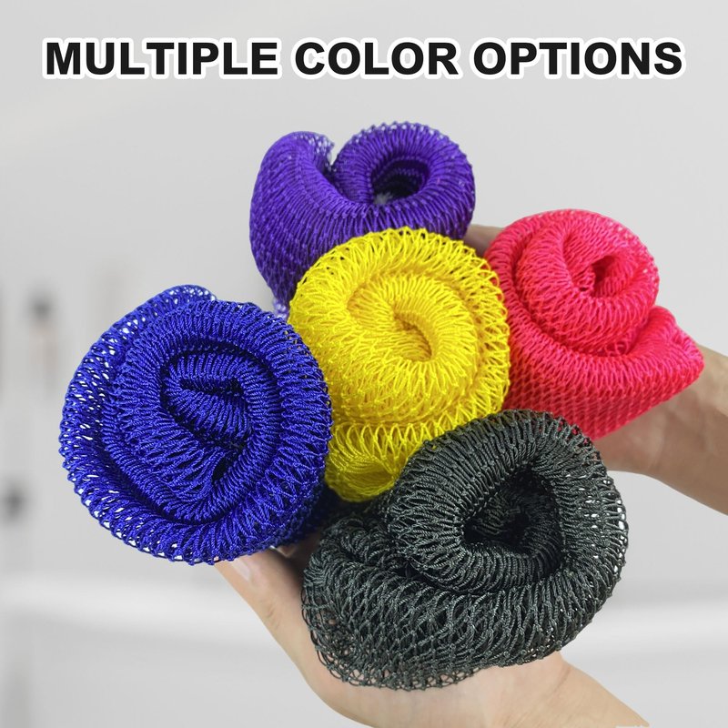 African Net Sponge Authentic,35 inches African Exfoliating Net Sponge,African Wash Cloth for Women and Men,Deep Cleansing,Soft Skin, Suitable for Daily Shower/Bath, Durable & Reusable - Pink
