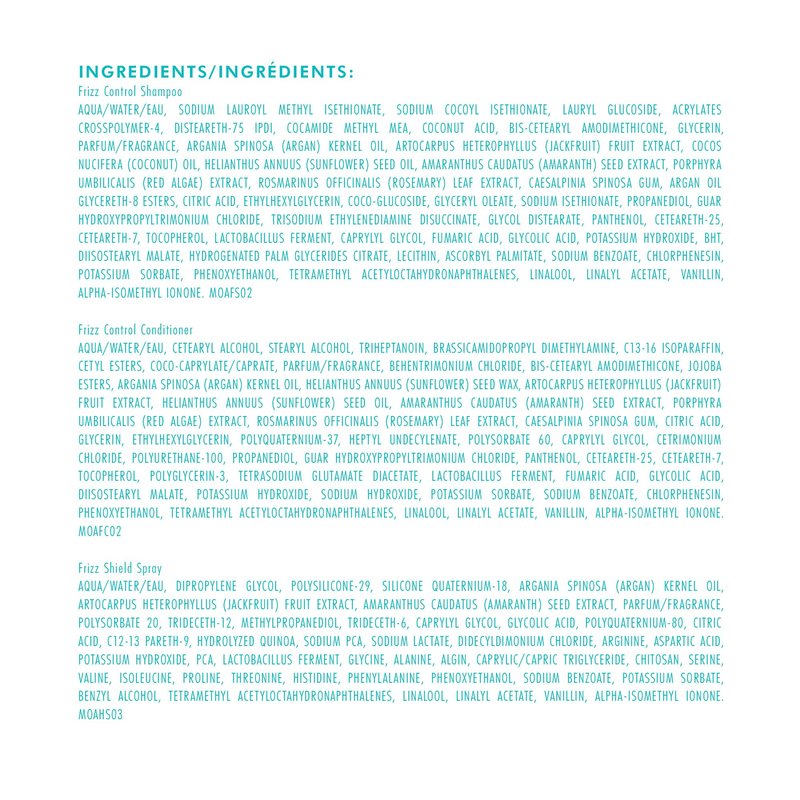 Moroccanoil Hair Frizz Control Gift Set