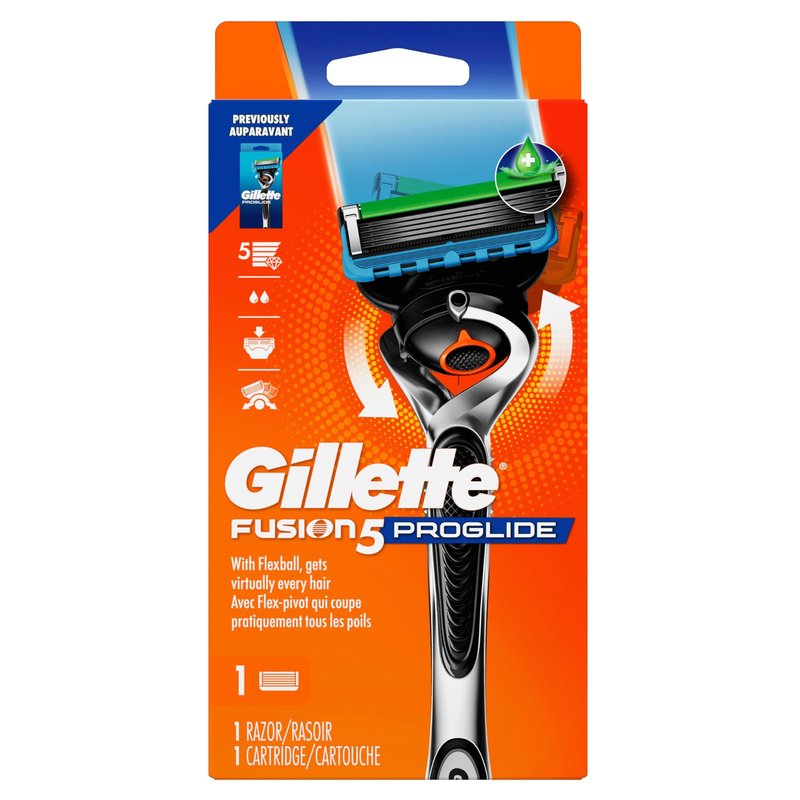 Gillette ProGlide Razor for Men, Handle + 1 Blade Refill