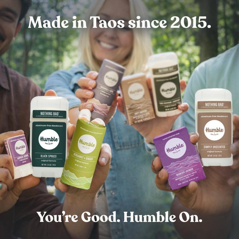 Humble Aluminum-Free Deodorant for Women & Men, Simply Unscented - Clean & Fresh Natural Deodorant Stick with Essential Oils for Long-Lasting Odor Control - 1 Pack