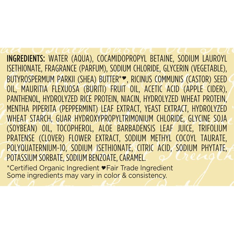 Shea Moisture Strengthen and Restore Shampoo Jamaican Black Castor Oil for Damaged Hair Sulfate-Free 24 Fl oz
