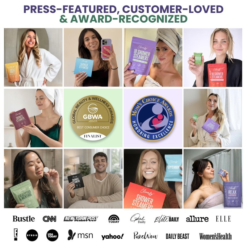 Cleverfy Shower Steamers Aromatherapy - Birthday Gifts for Women, Mom, Wife, Grandma, Her, Best Friend, Daughter, Sister, Teens & Girlfriend - 18 Tablets