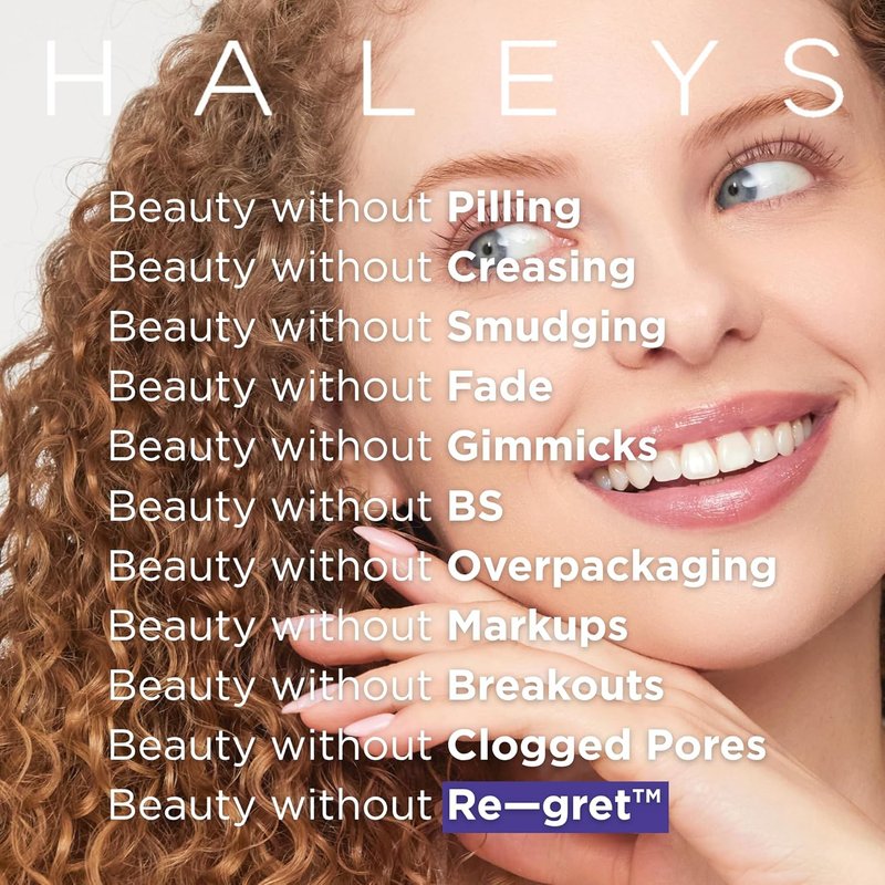 HALEYS Re-veal Lash Extension Mascara - Lengthening & Curling Black Formula for Defined, Fuller Lashes