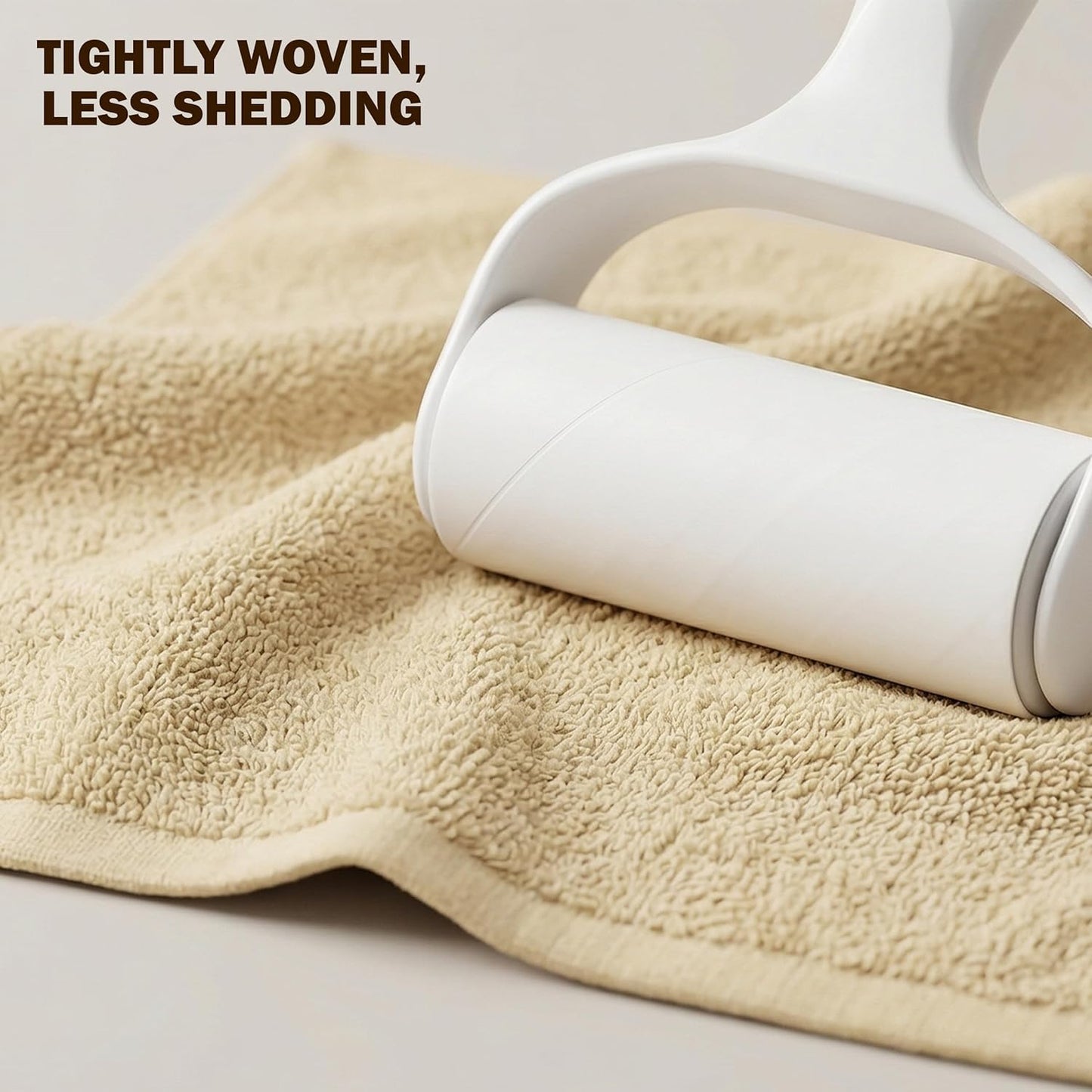 Utopia Towels | 12 Pack Cotton Washcloths Set - Highly Absorbent Flannel Face Cloths, Soft Beige