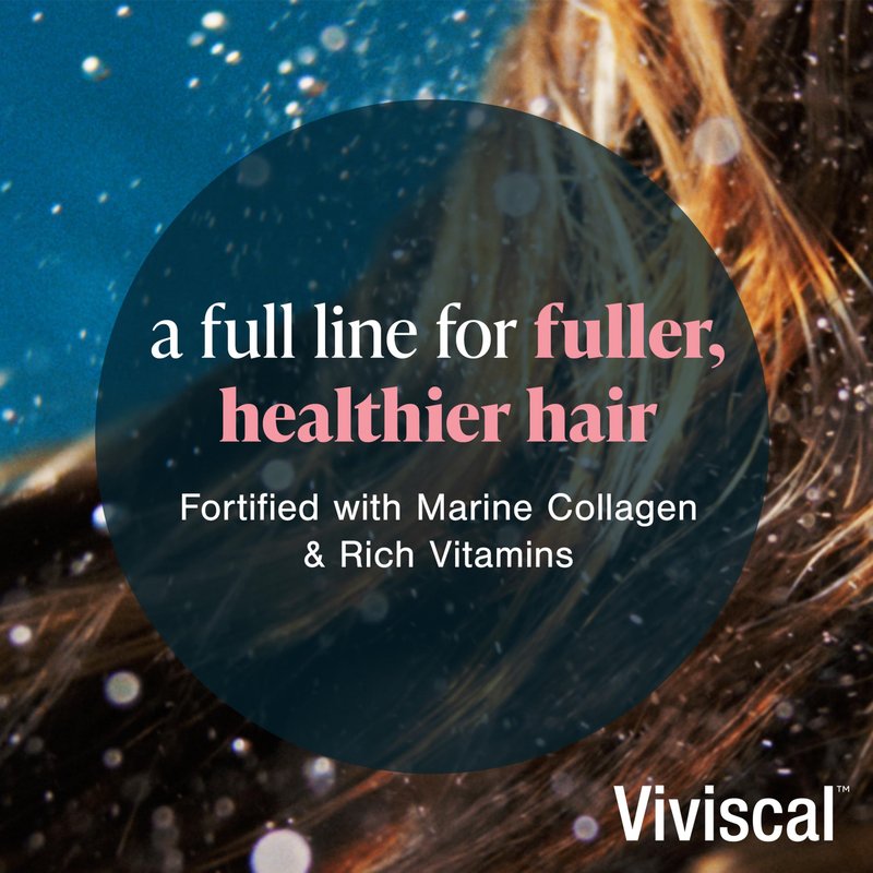 Viviscal Hair Thickening Serum, Instant Lightweight Leave-in Elixir for Thicker, Fuller Looking Hair, with Keratin & Biotin, 50ml (1.69 fl. oz.)