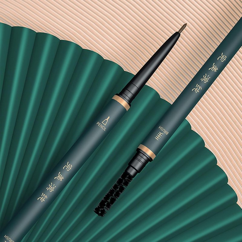 Skiennix Eyebrow Pencil Set - 3 PCS Waterproof Micro Brow Pencils with Brush & Razor | Ultra-Fine Precision