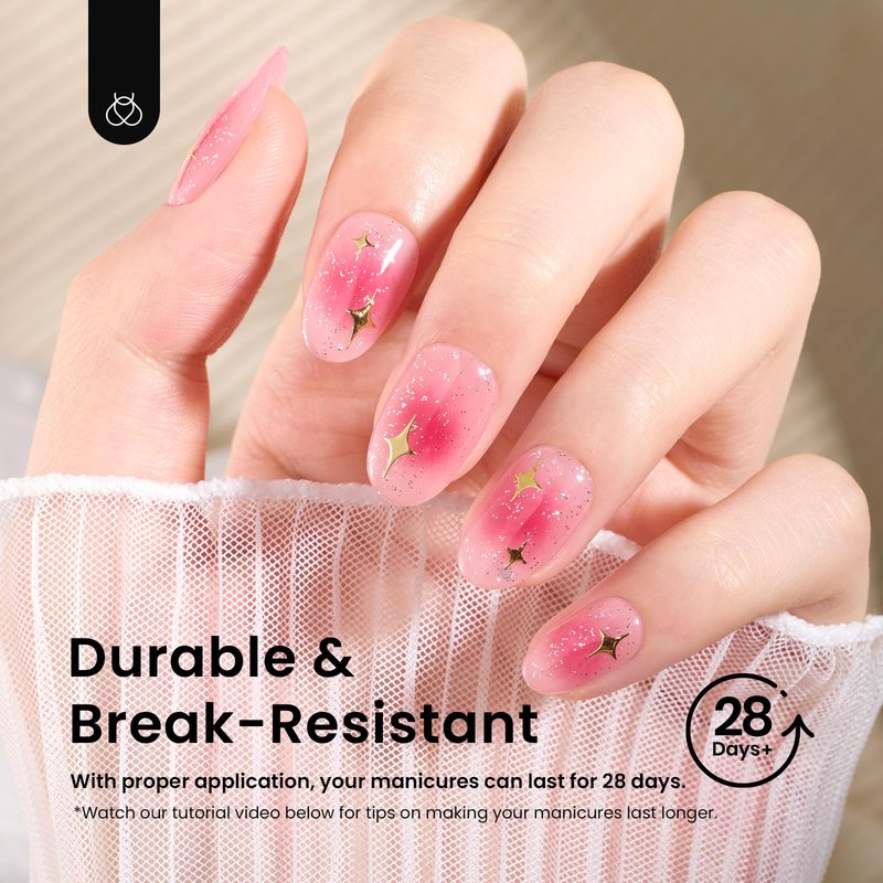 Beetles Gel Nail Tips Short Oval 576Pcs, 12 Sizes Pre-Shaped Half Matte Press On Nails Gelly Tips False Nails for Gel Full Cover False Nails Home DIY Nail Salon Gifts for Girls Women