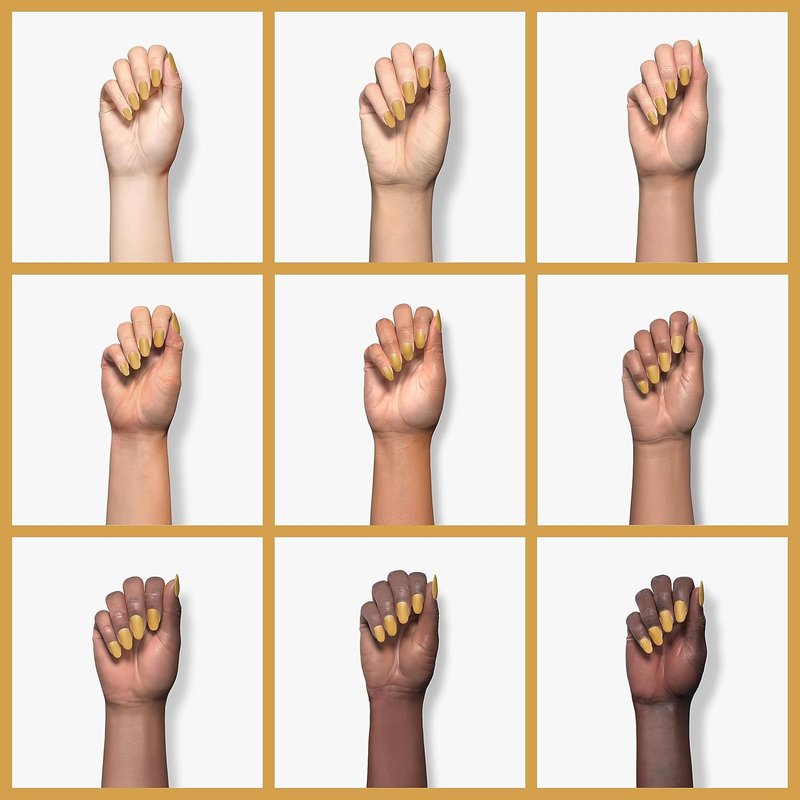 Sally Hansen Insta Dri Matte Metallics - Gold Rush Nail Polish | Quick-Dry Formula, 0.31 Fl Oz